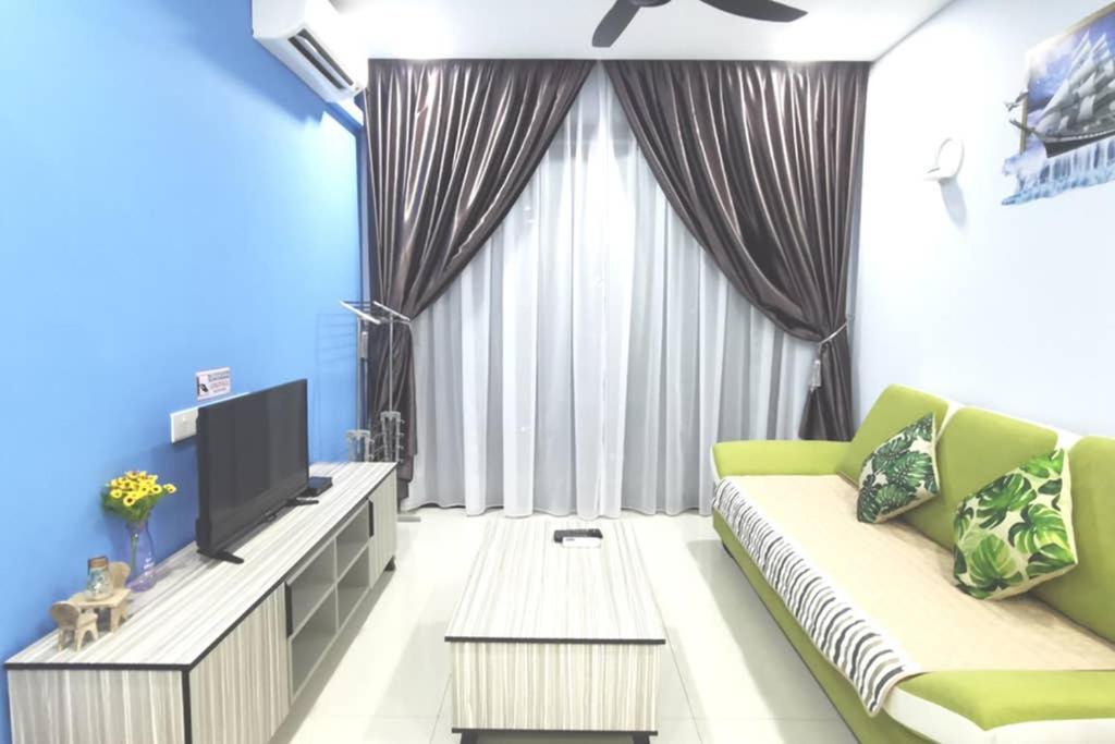 Cozy Blue N Relaxing Ocean Sweet Home@Central Park Johor Bahru Dış mekan fotoğraf