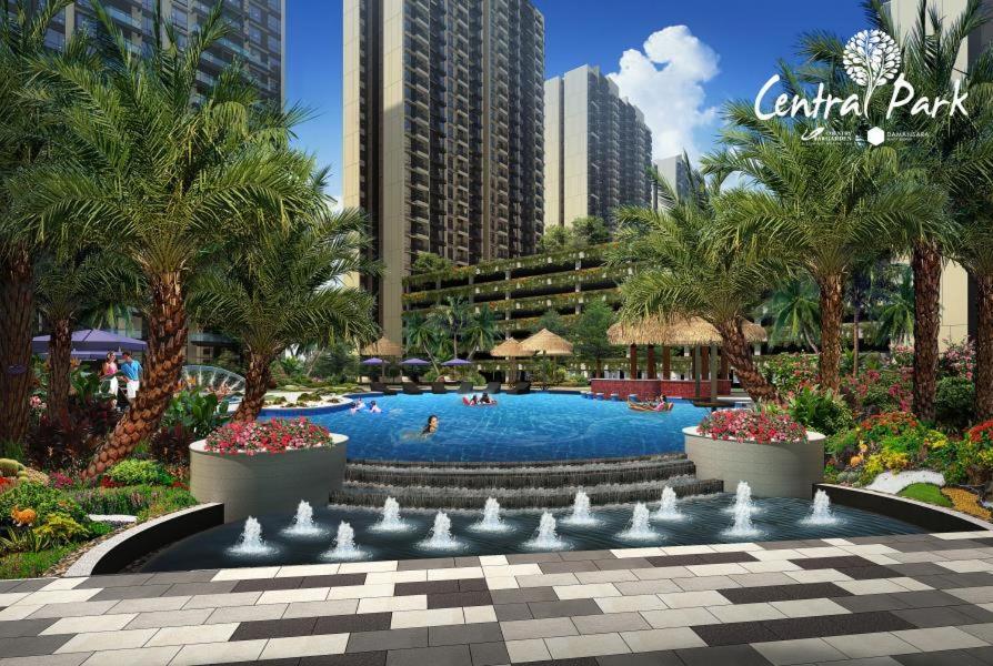 Cozy Blue N Relaxing Ocean Sweet Home@Central Park Johor Bahru Dış mekan fotoğraf