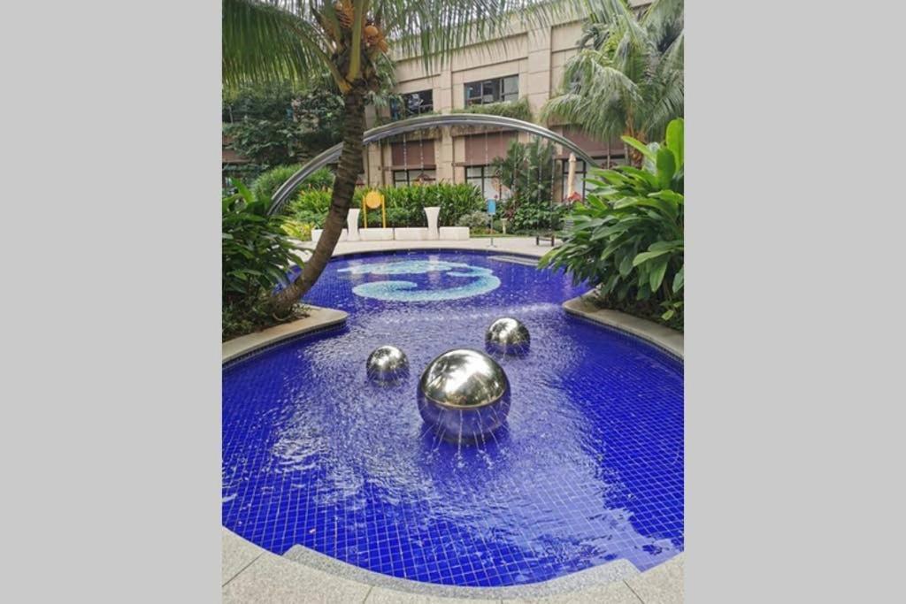 Cozy Blue N Relaxing Ocean Sweet Home@Central Park Johor Bahru Dış mekan fotoğraf