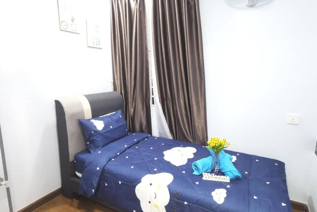 Cozy Blue N Relaxing Ocean Sweet Home@Central Park Johor Bahru Dış mekan fotoğraf
